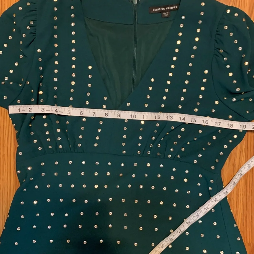 Boston Proper Rhinestone Dress - Picture 11 of 13